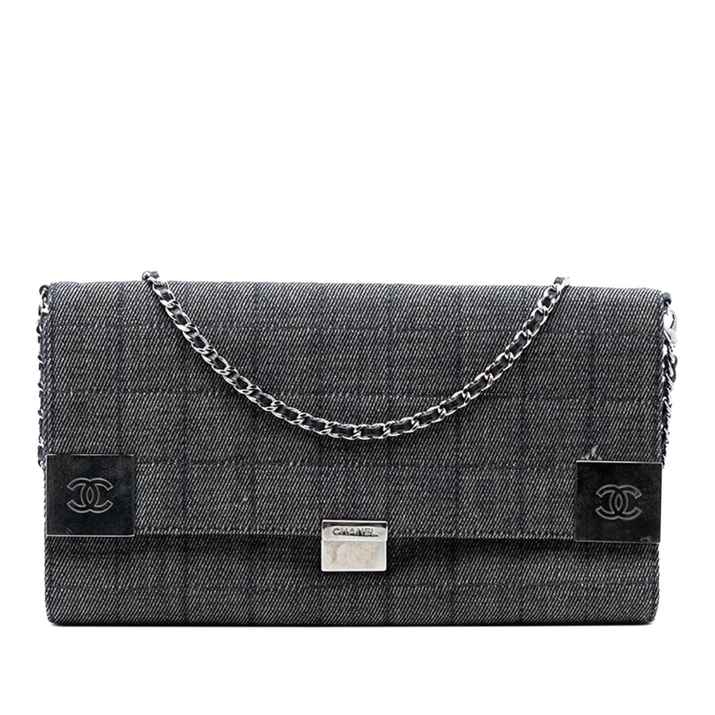 CC Chocolate Bar Denim Flap