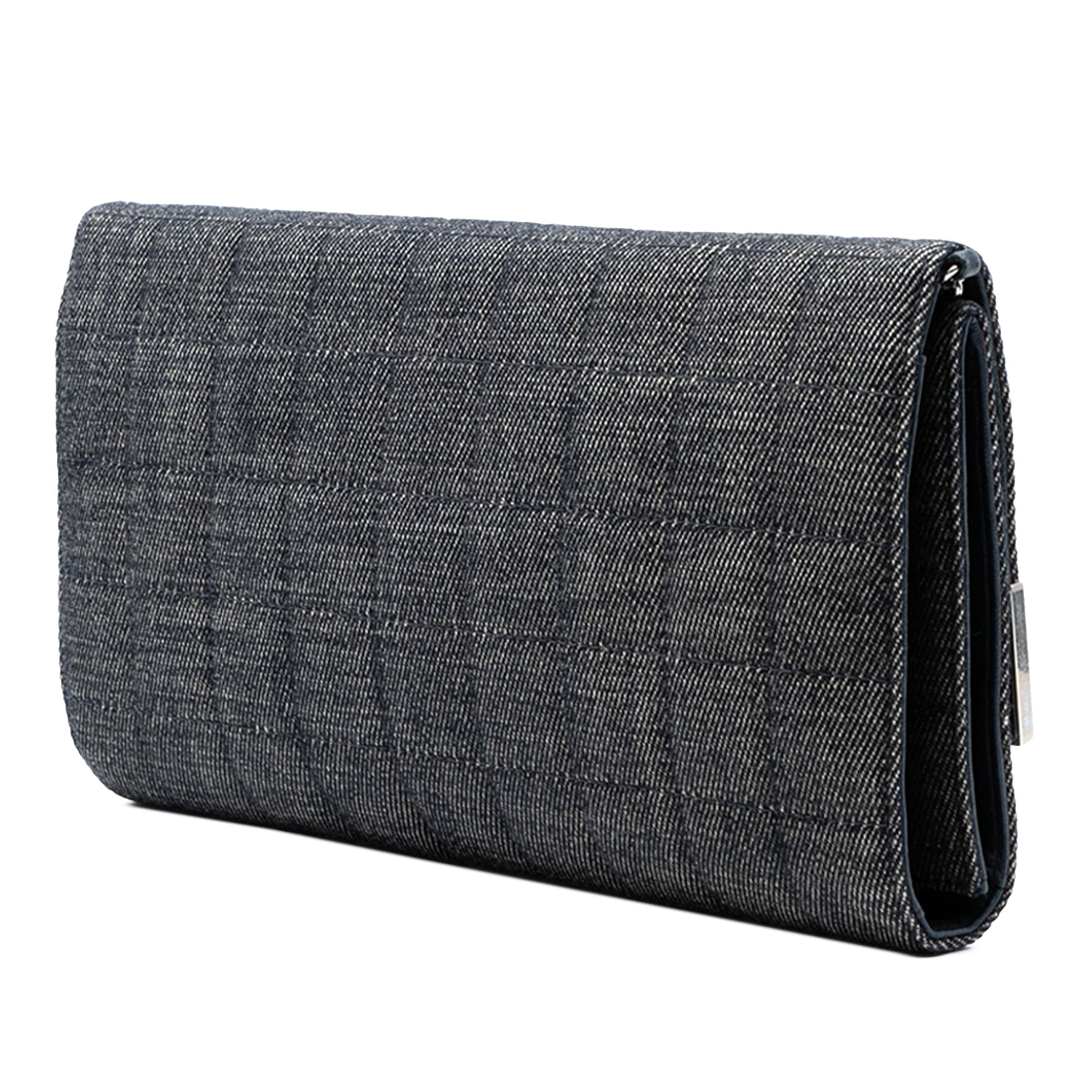 CC Chocolate Bar Denim Flap