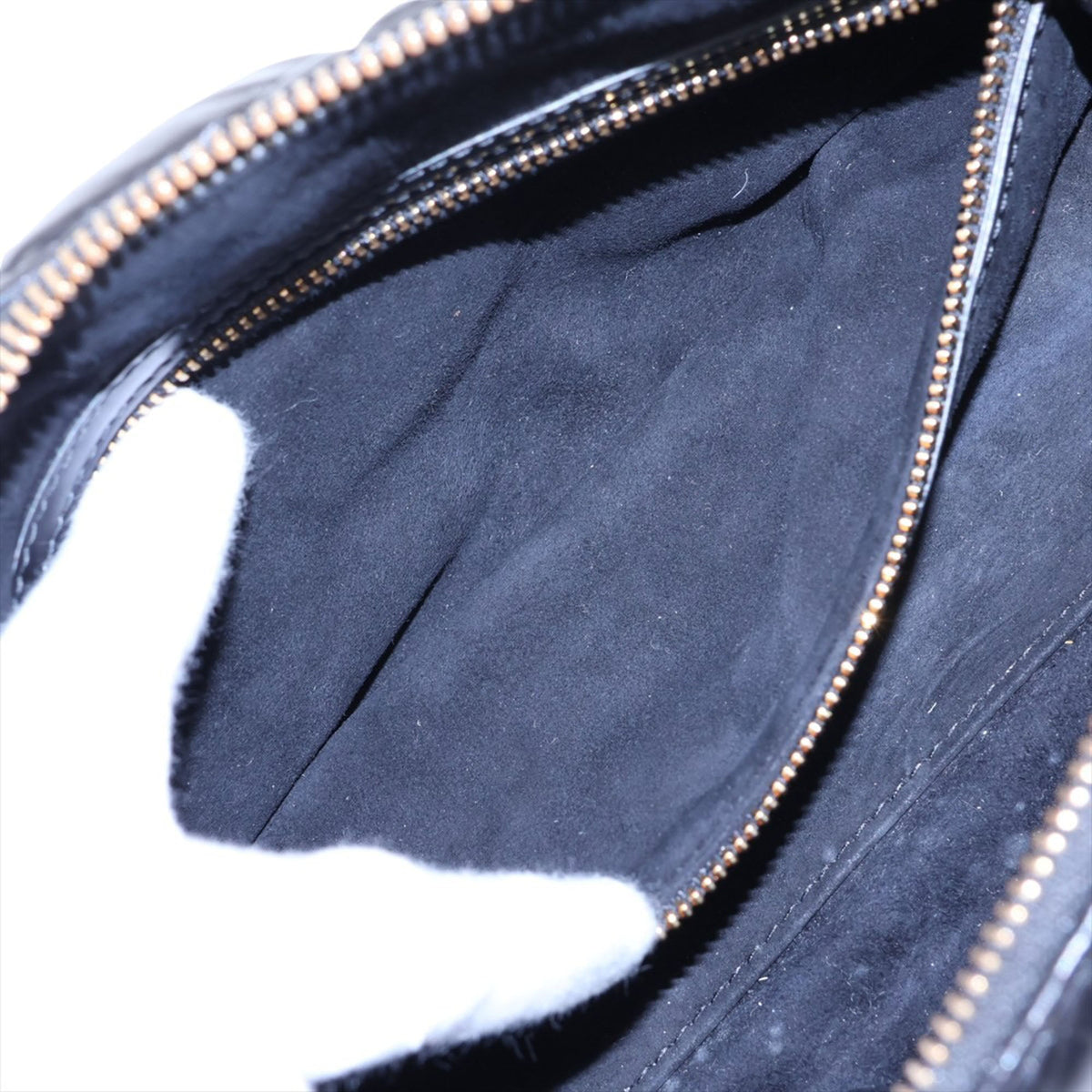 Dior Lambskin Cannage Diortravel Nomad Pouch — Black
