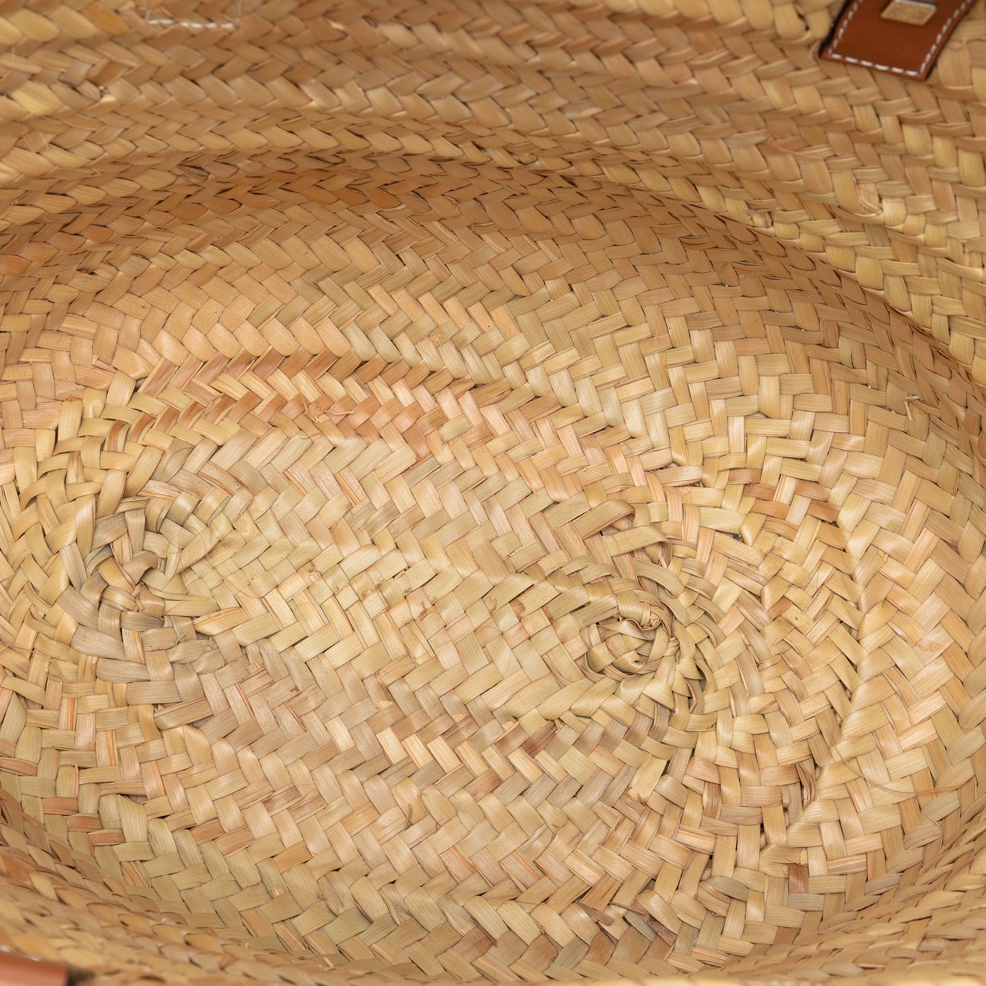 LOEWE Medium Raffia Anagram Basket Tote