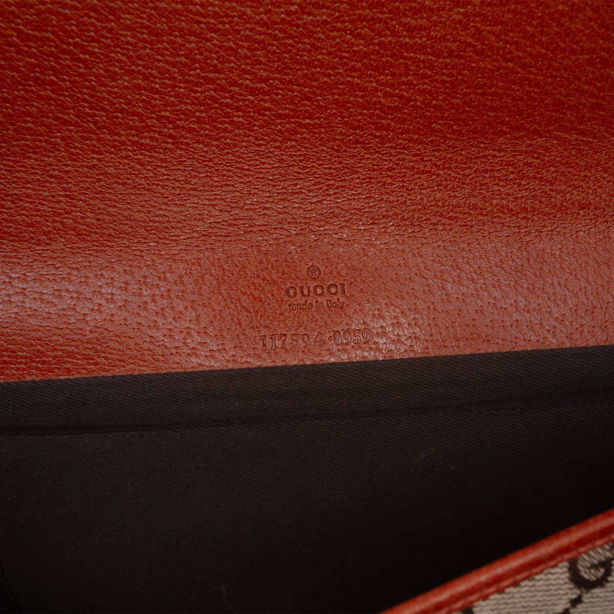 Gucci GG Canvas Bamboo Bar Crossbody