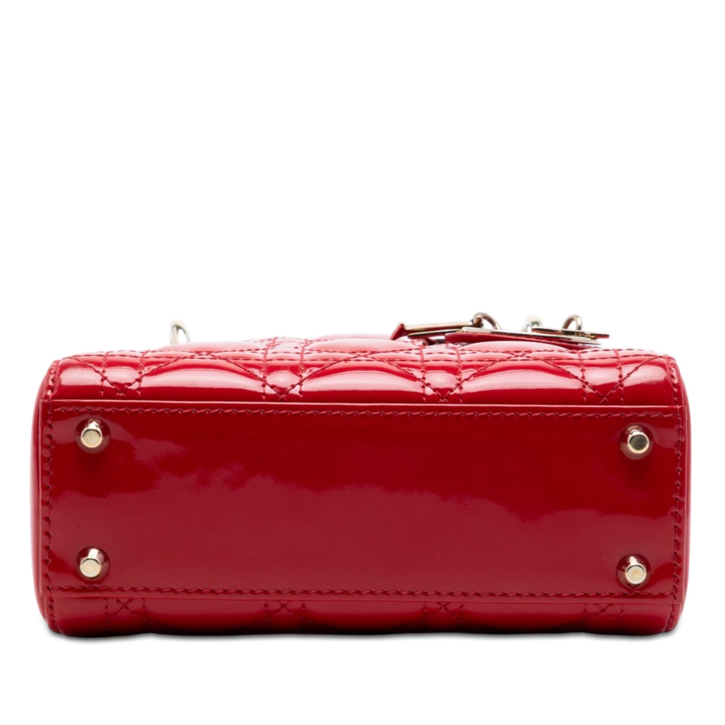 Dior Mini Patent Cannage Lady Dior