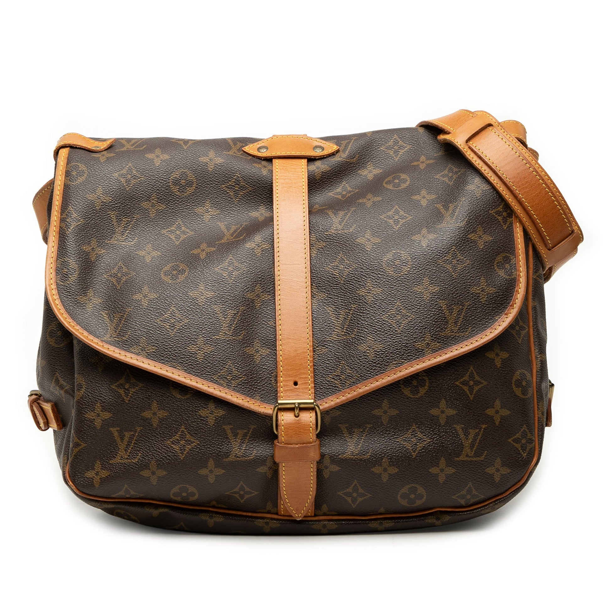 Louis Vuitton Monogram Saumur 35