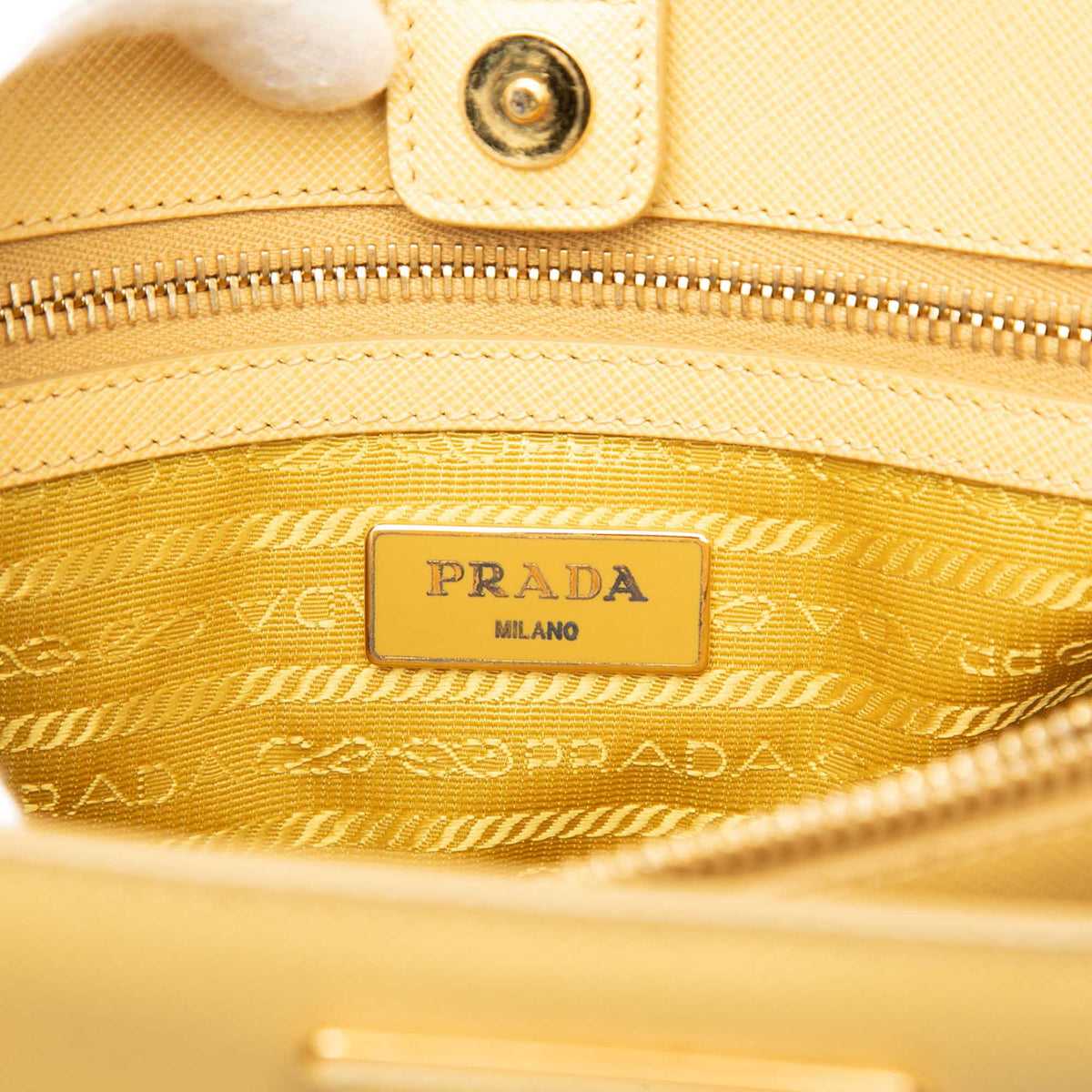 Prada Small Saffiano Lux Gardeners Tote