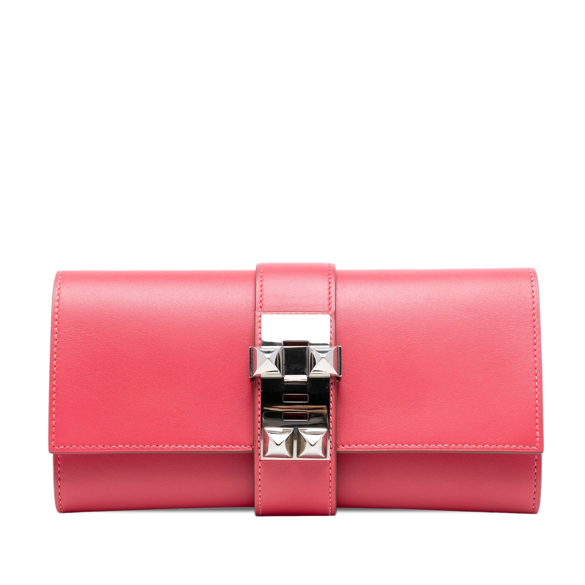 Hermès Tadelakt Medor Clutch 23