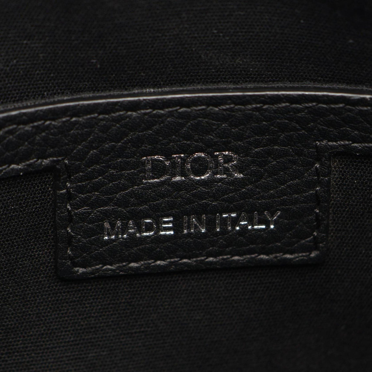 Dior Mini Oblique Canvas and Leather Rider 2.0 Zip Messenger Bag — Black