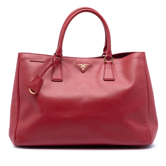 Prada Large Saffiano Lux Galleria Satchel