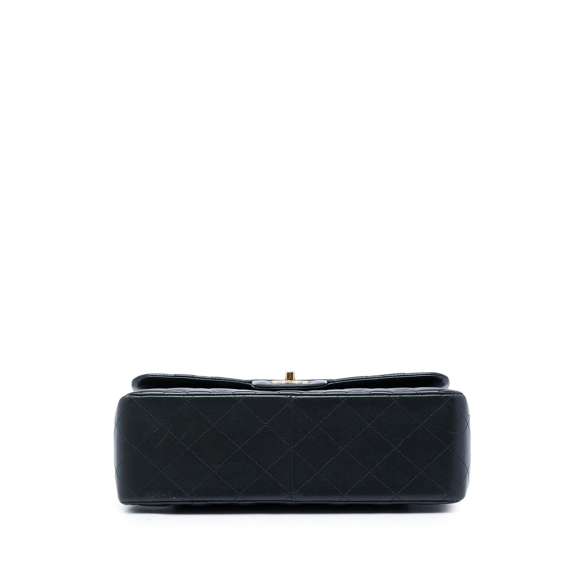 Chanel Jumbo Classic Lambskin Double Flap — Black