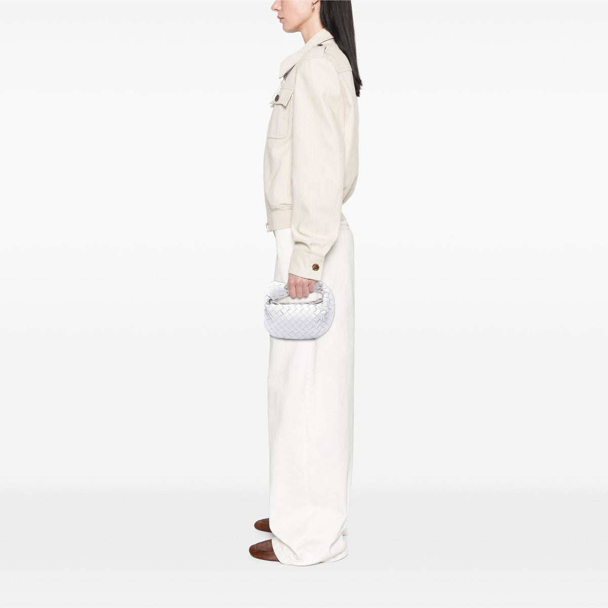 Bottega Veneta Mini Nappa Intrecciato Jodie