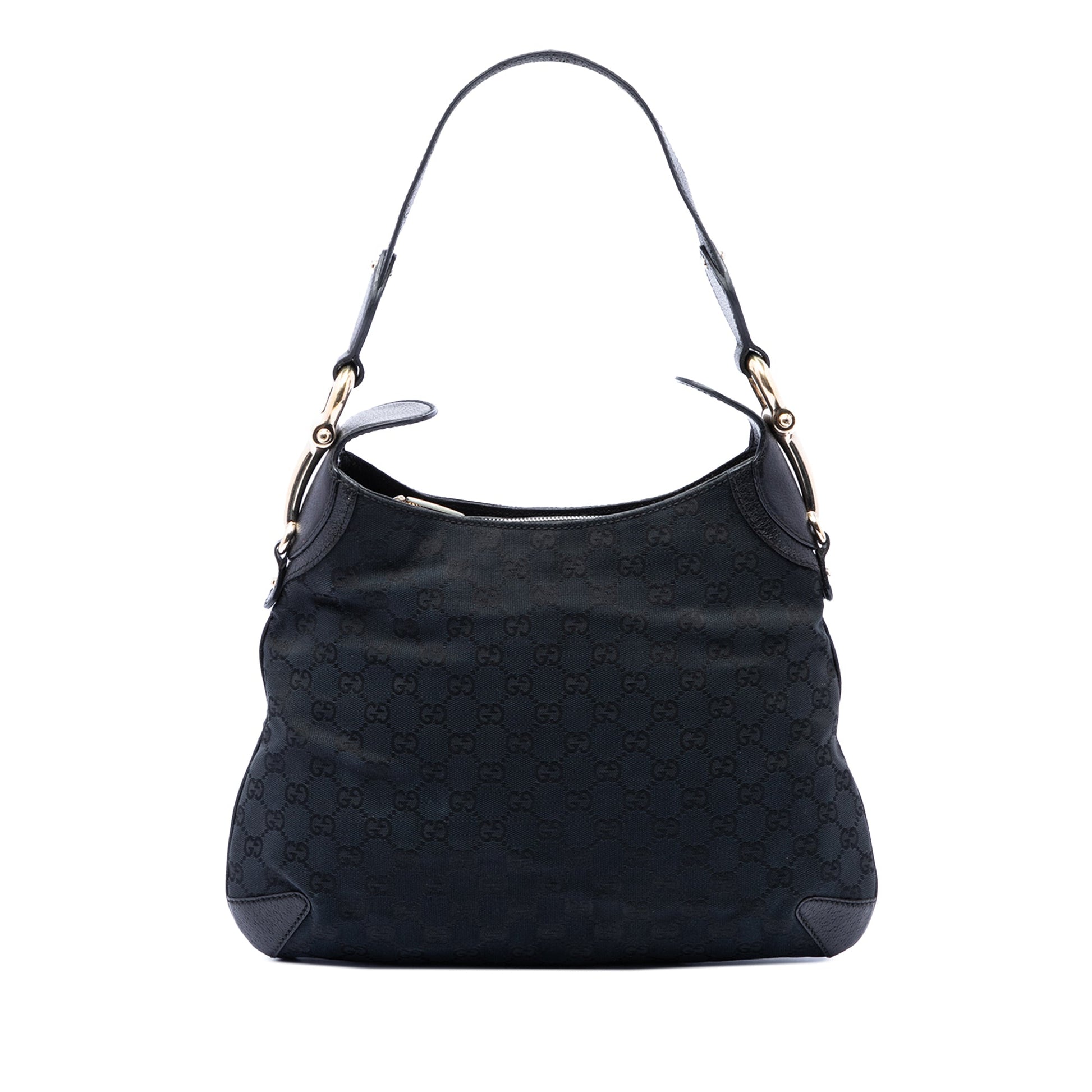 Gucci GG Canvas Horsebit Creole Hobo