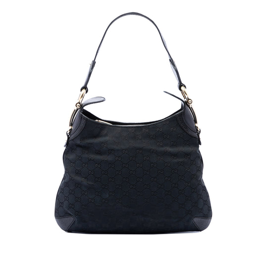 Gucci GG Canvas Horsebit Creole Hobo