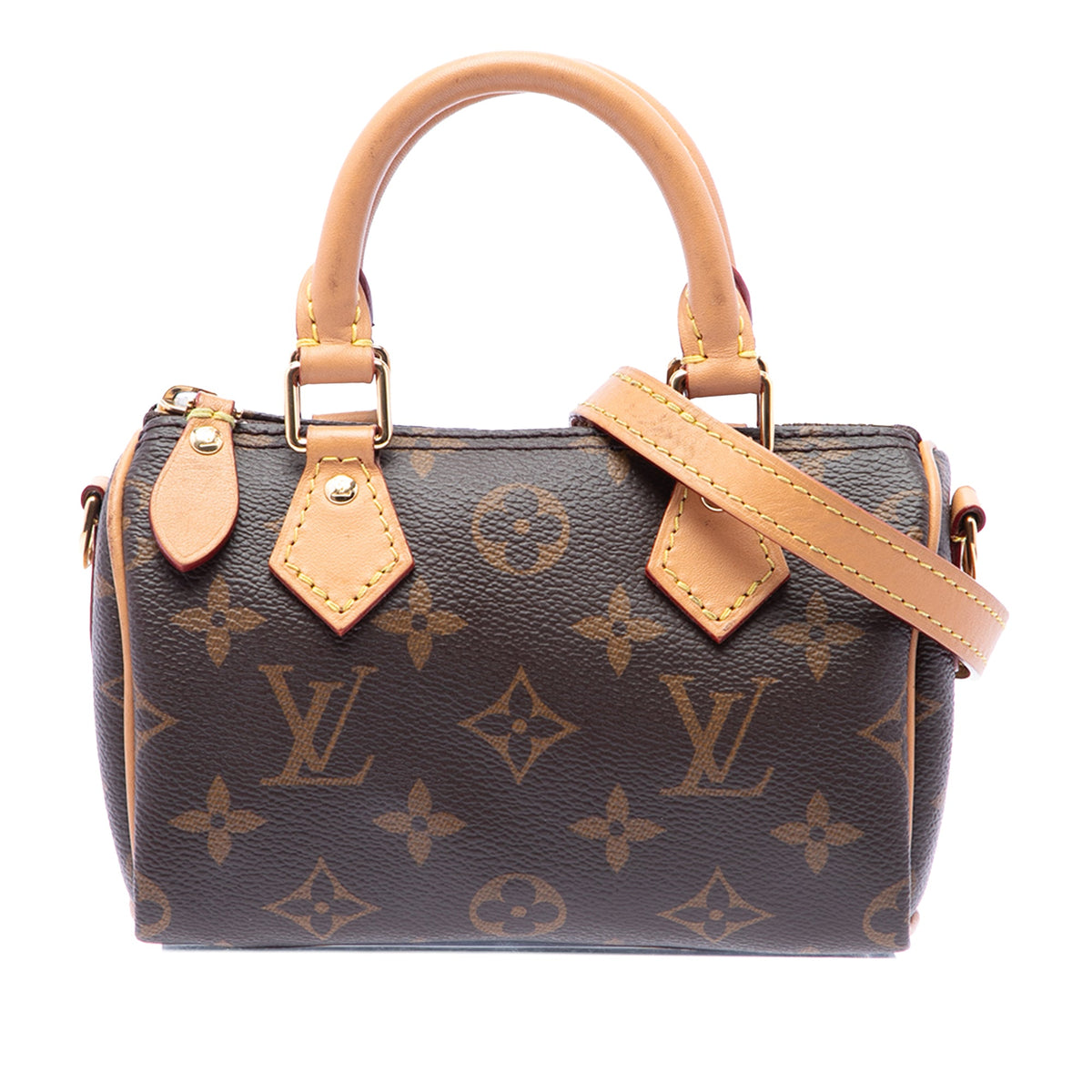 Louis Vuitton Monogram Nano Speedy Bandouliere