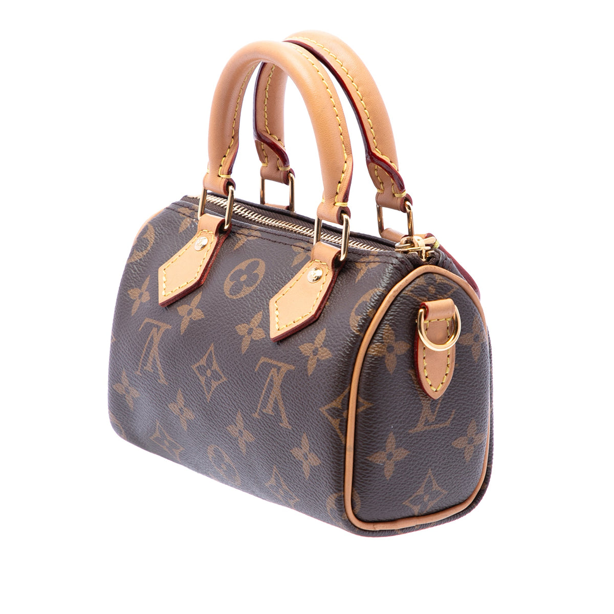 Louis Vuitton Monogram Nano Speedy Bandouliere