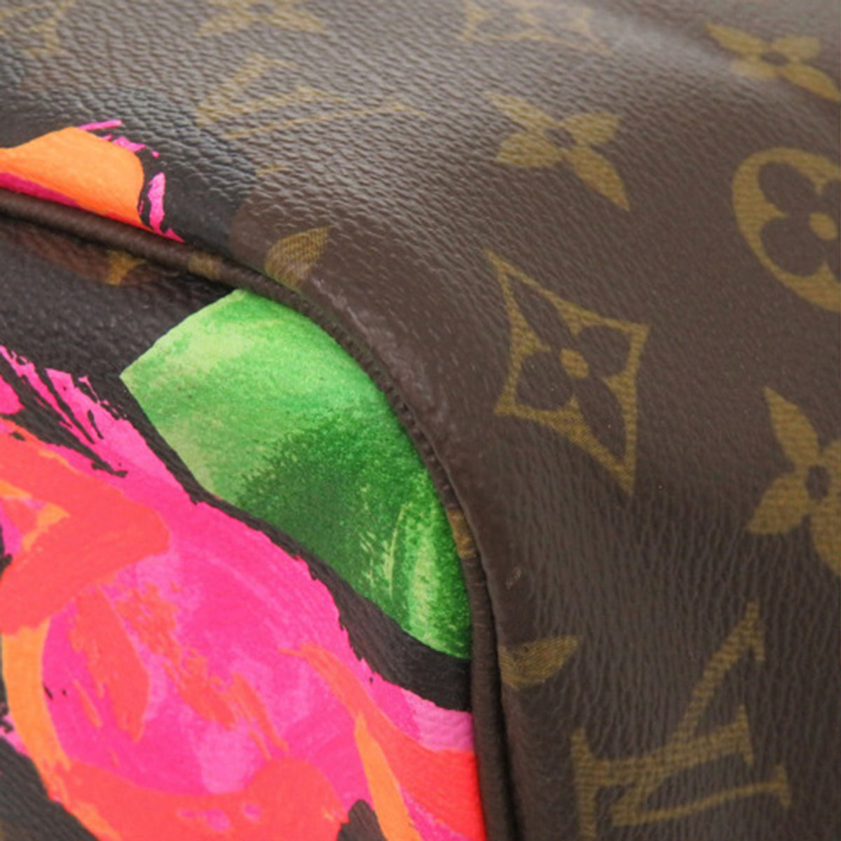 Louis Vuitton Monogram Roses Neverfull MM