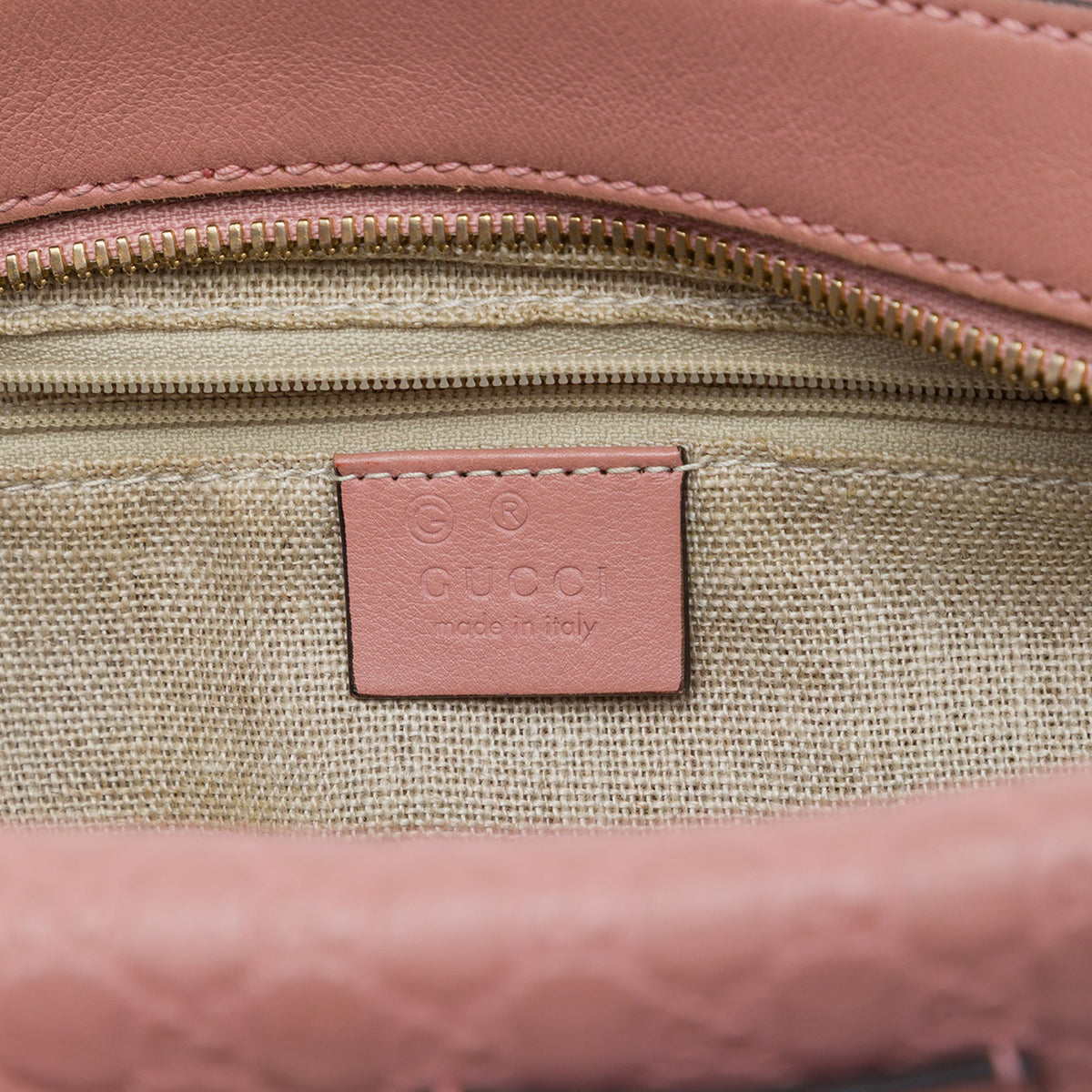 Gucci Small Microguccissima Satchel