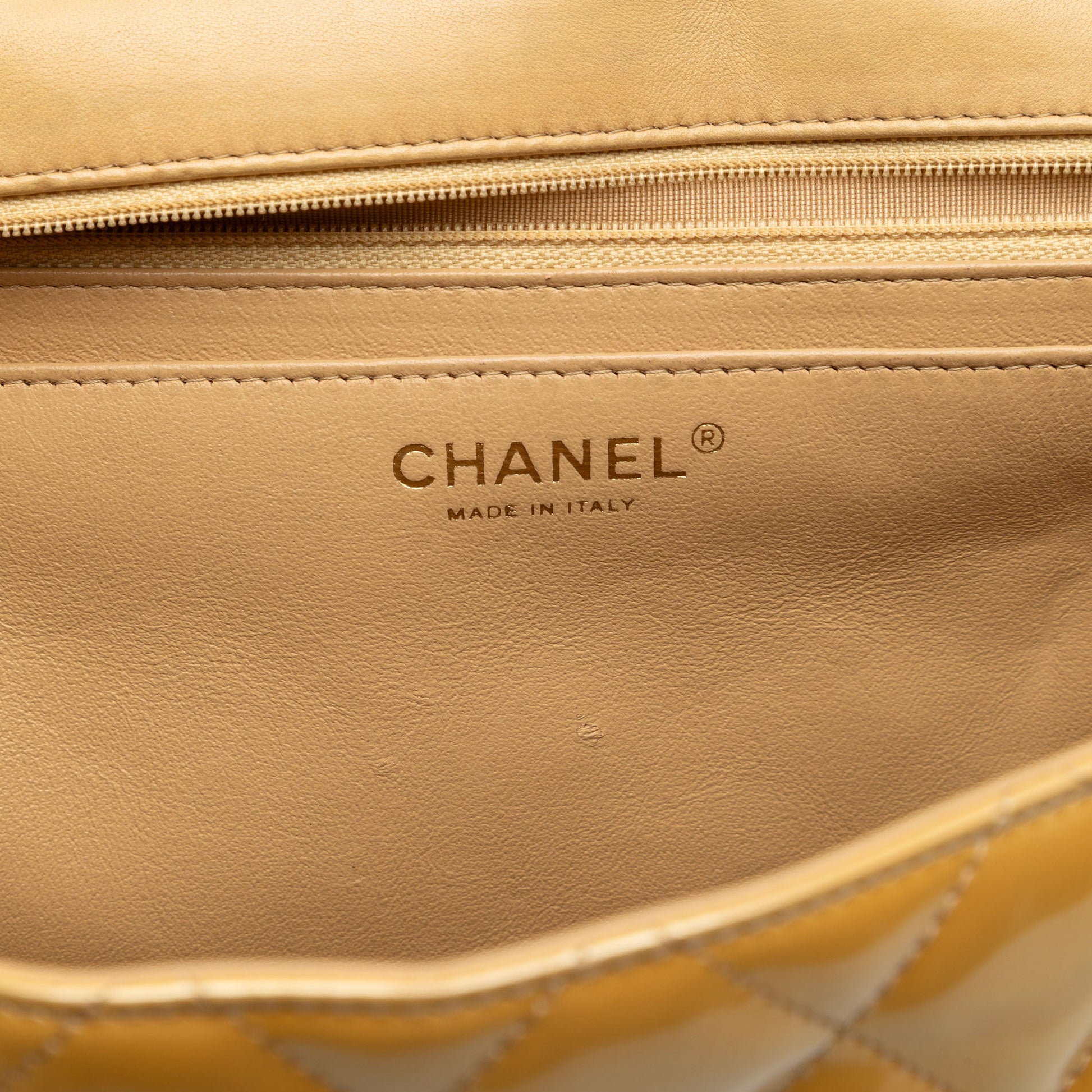 Chanel Maxi Classic Patent Single Flap