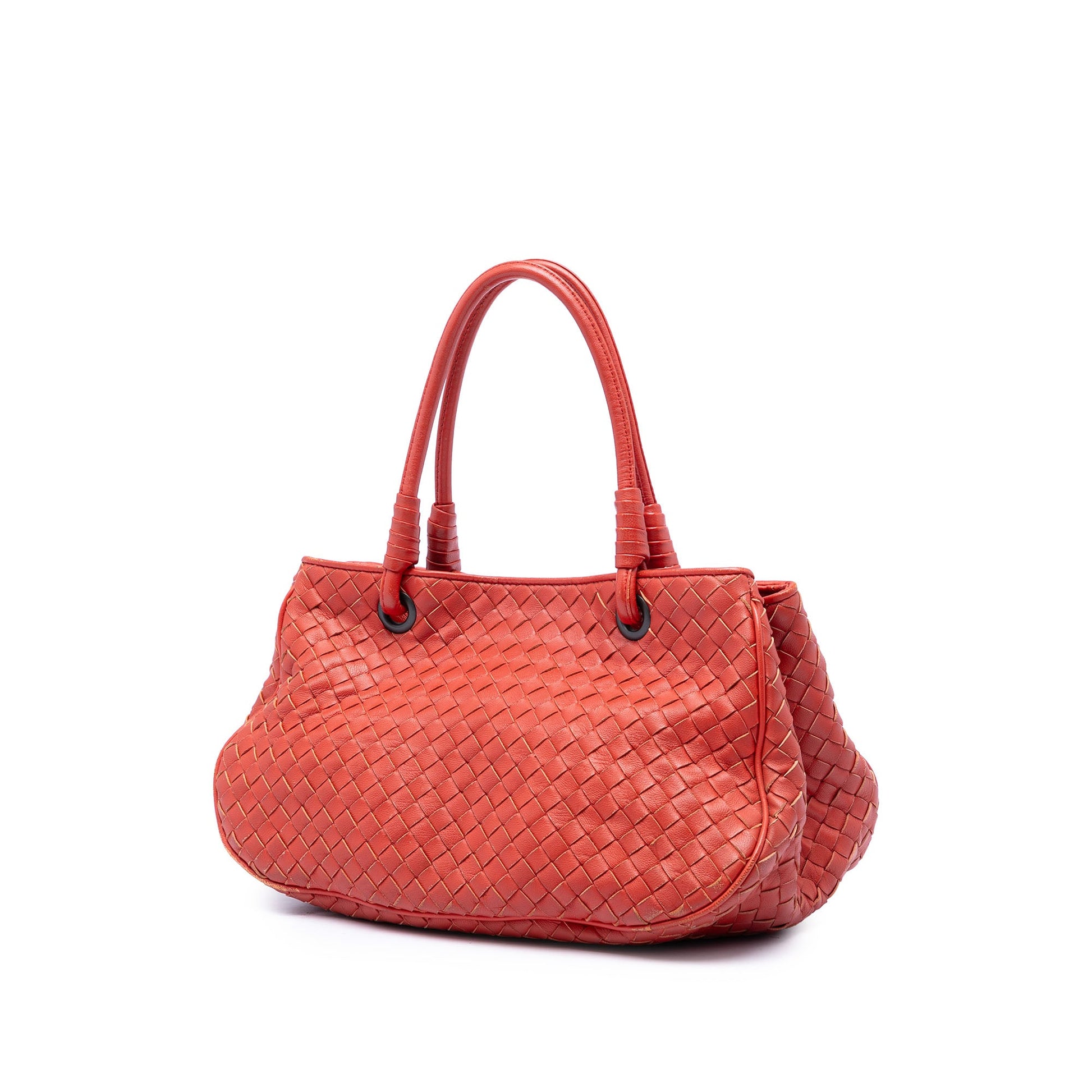Bottega Veneta Nappa Intrecciato Top Handle Bag