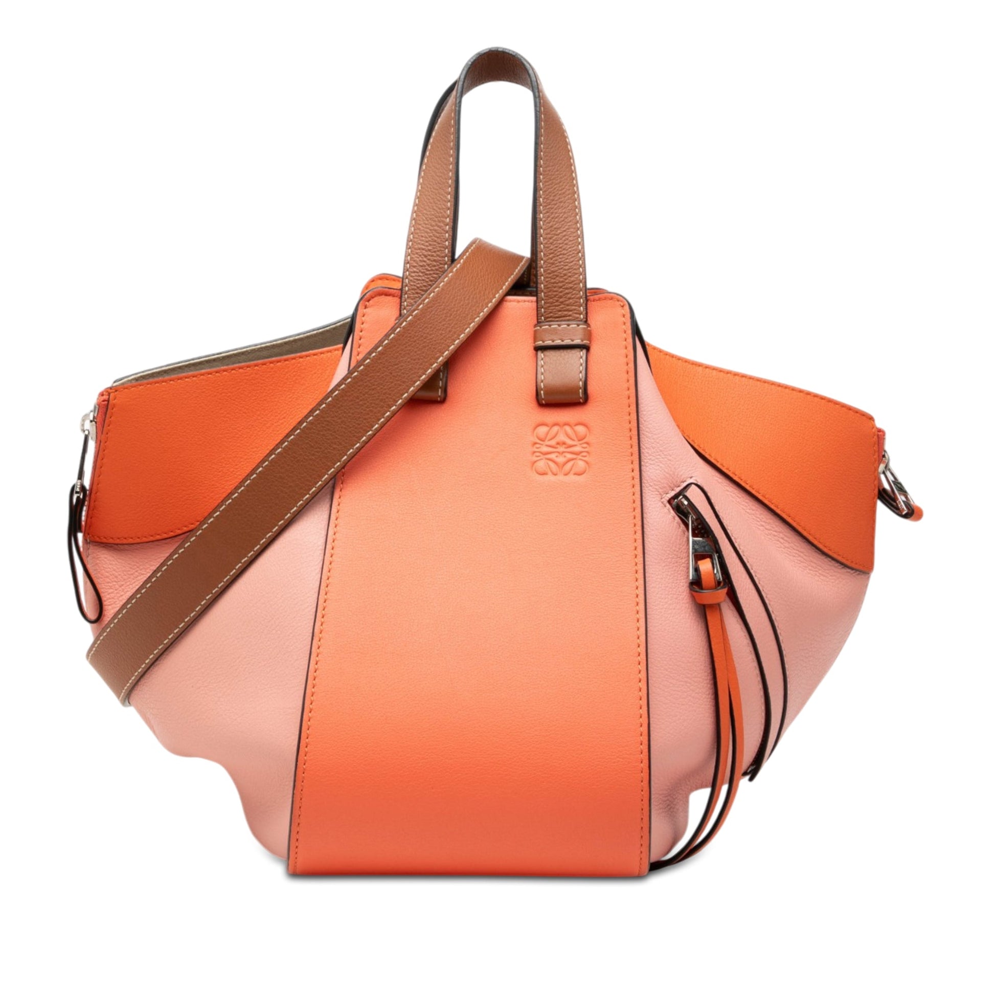 LOEWE Small Tricolor Soft Grained Calfskin Hammock Bag