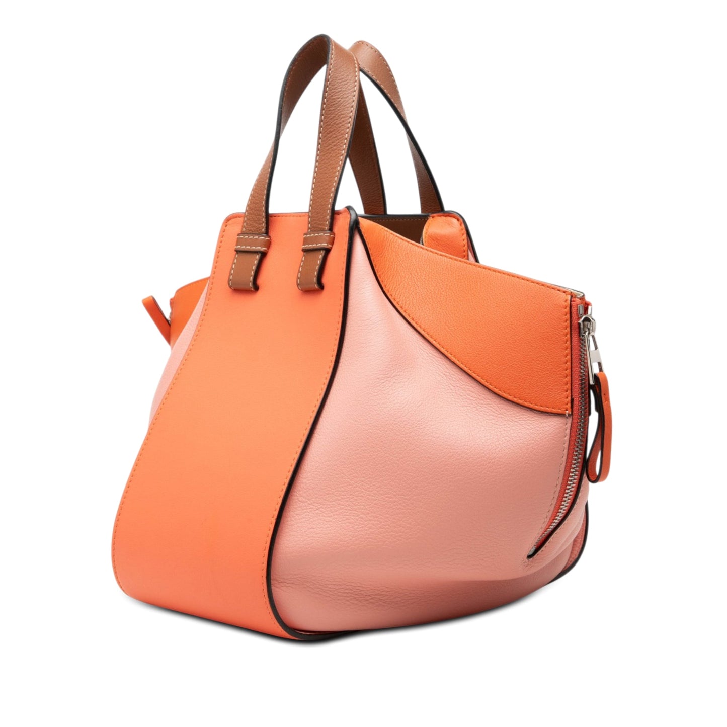 LOEWE Small Tricolor Soft Grained Calfskin Hammock Bag