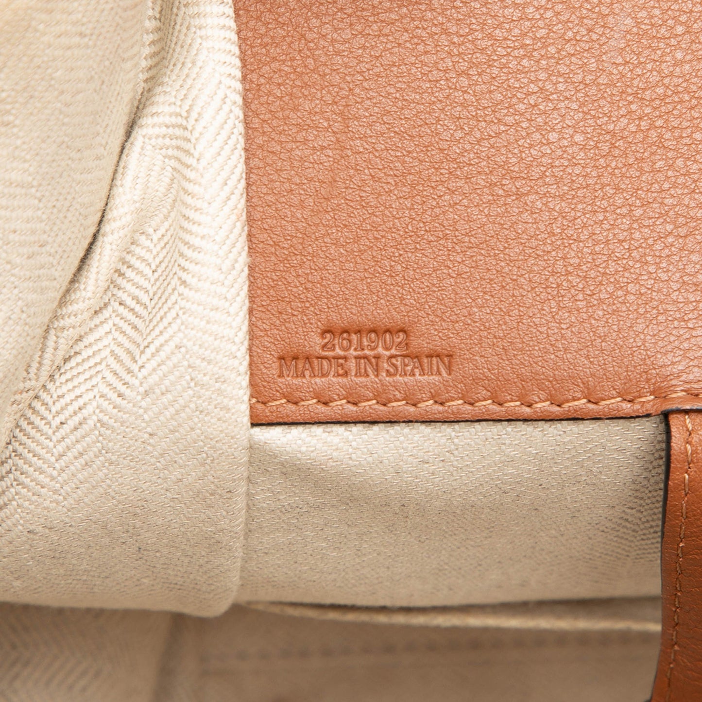 LOEWE Small Tricolor Soft Grained Calfskin Hammock Bag