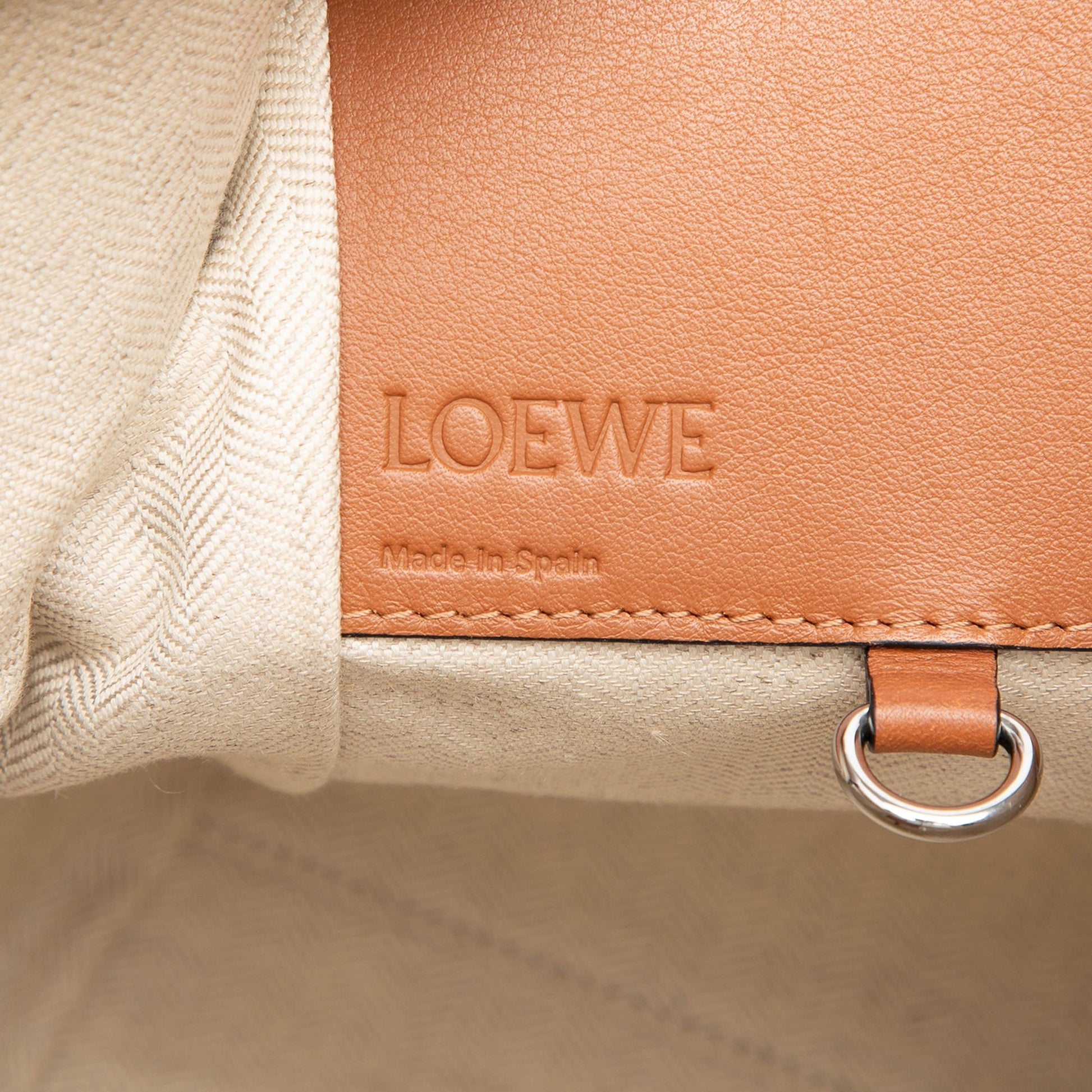 LOEWE Small Tricolor Soft Grained Calfskin Hammock Bag