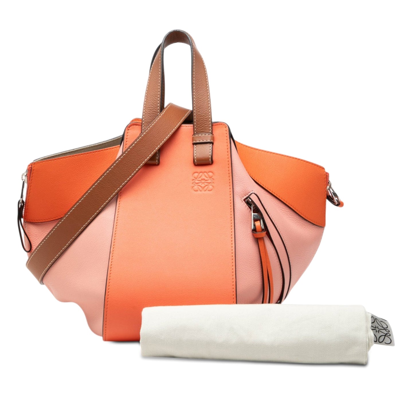 LOEWE Small Tricolor Soft Grained Calfskin Hammock Bag