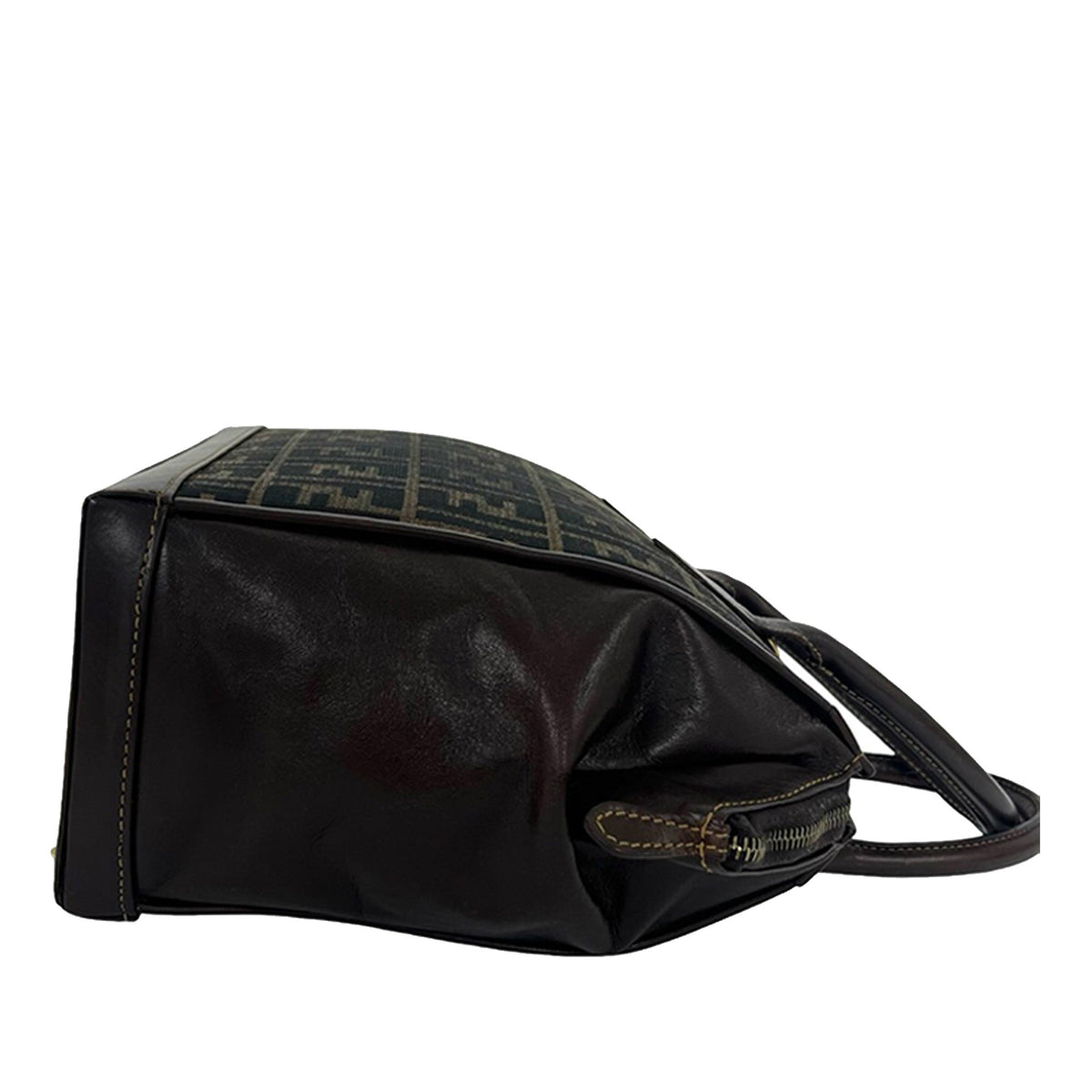 Fendi Zucca Canvas Satchel