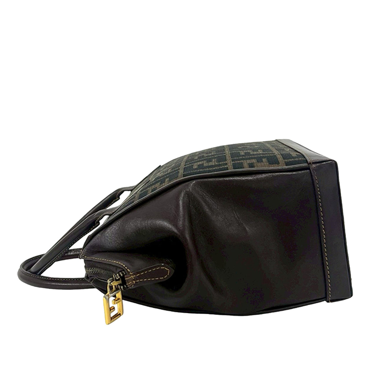 Fendi Zucca Canvas Satchel