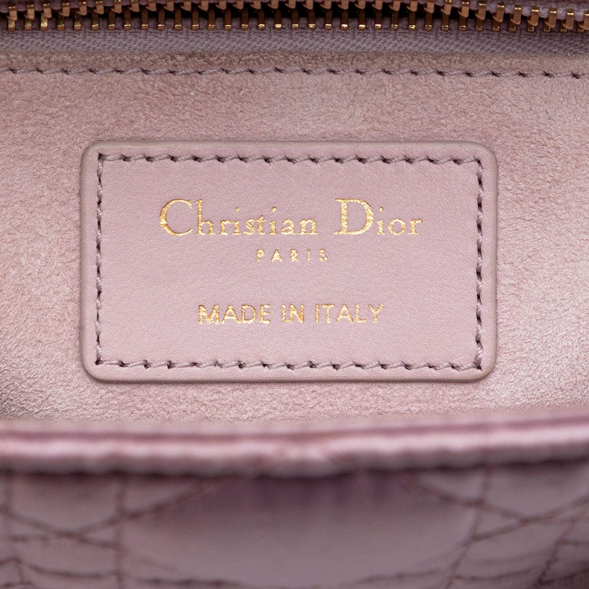 Dior Small Satin Cannage Swarovski Lady Dior