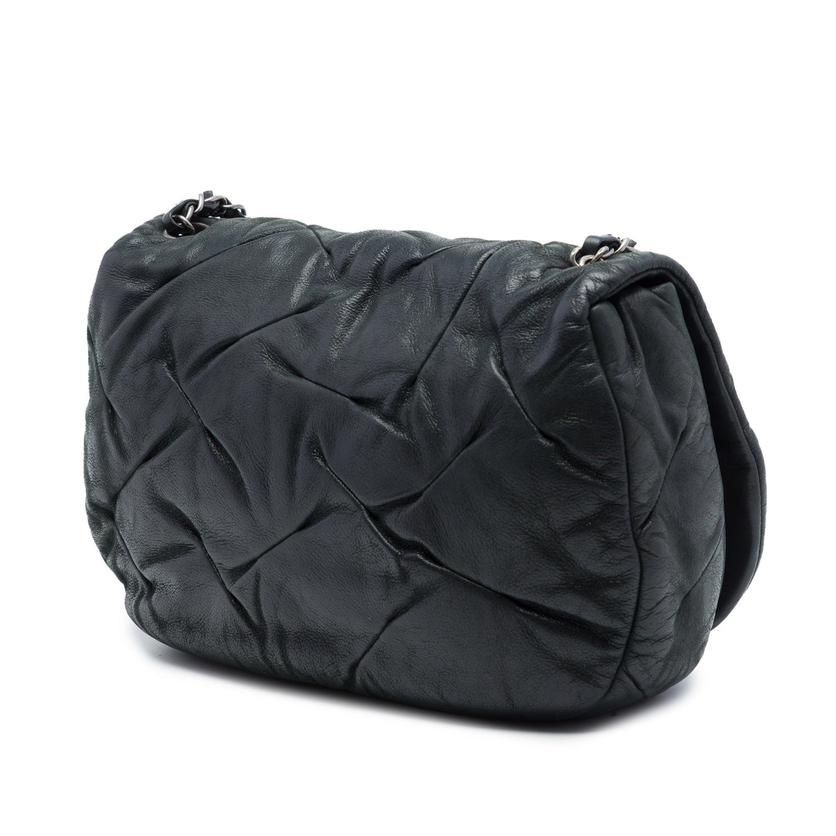 Chanel Iridescent Calfskin East Glint Flap
