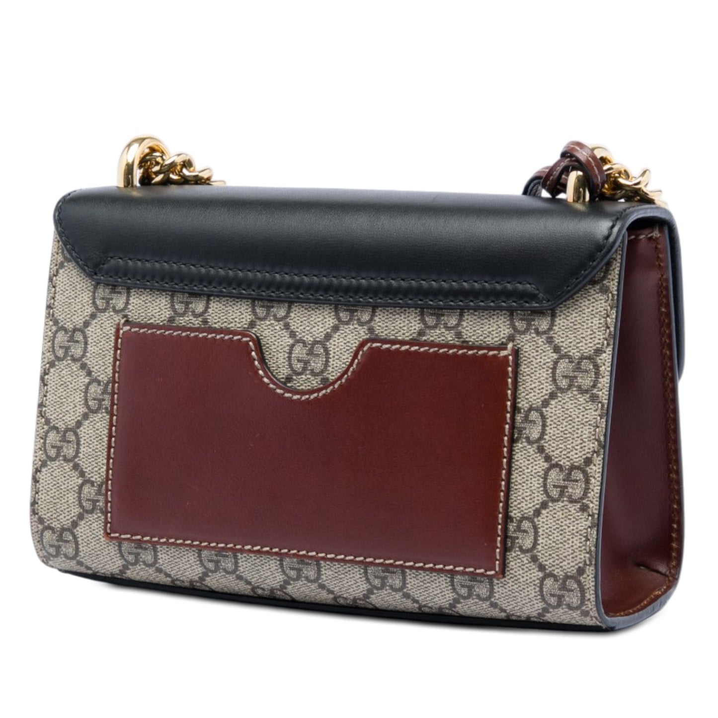 Gucci Small GG Supreme Padlock Crossbody