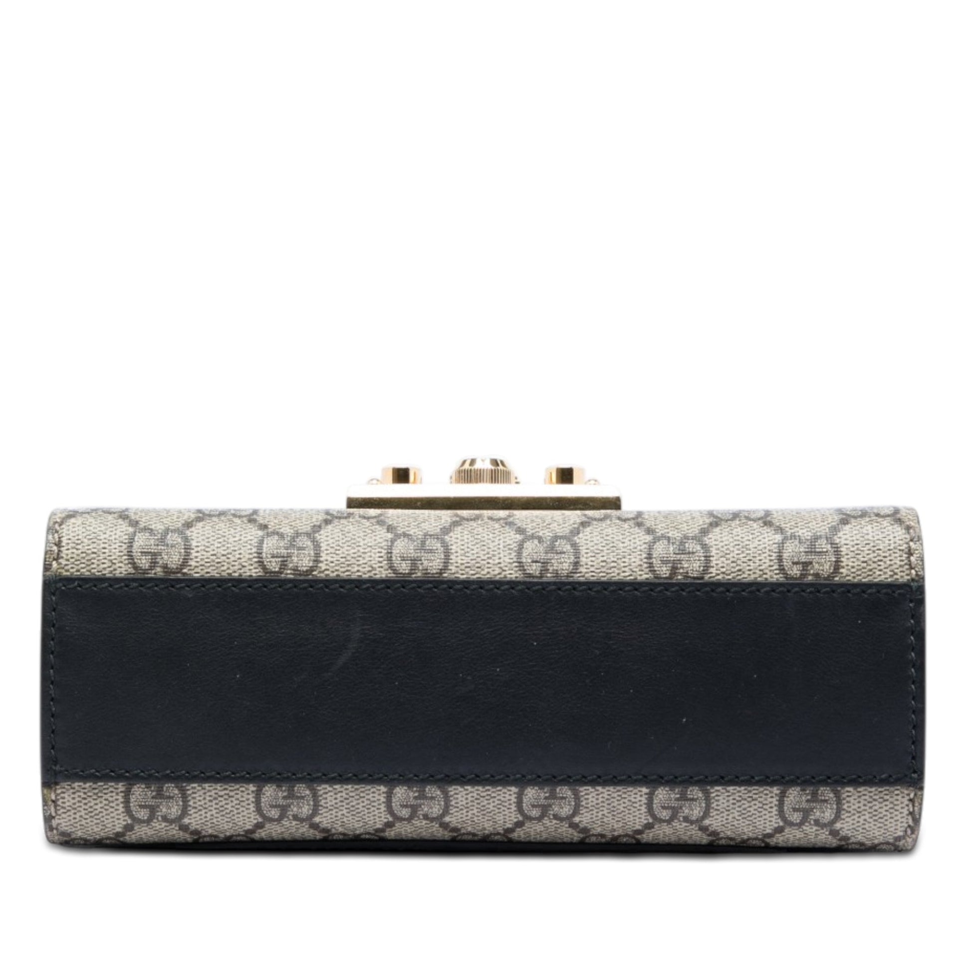 Gucci Small GG Supreme Padlock Crossbody