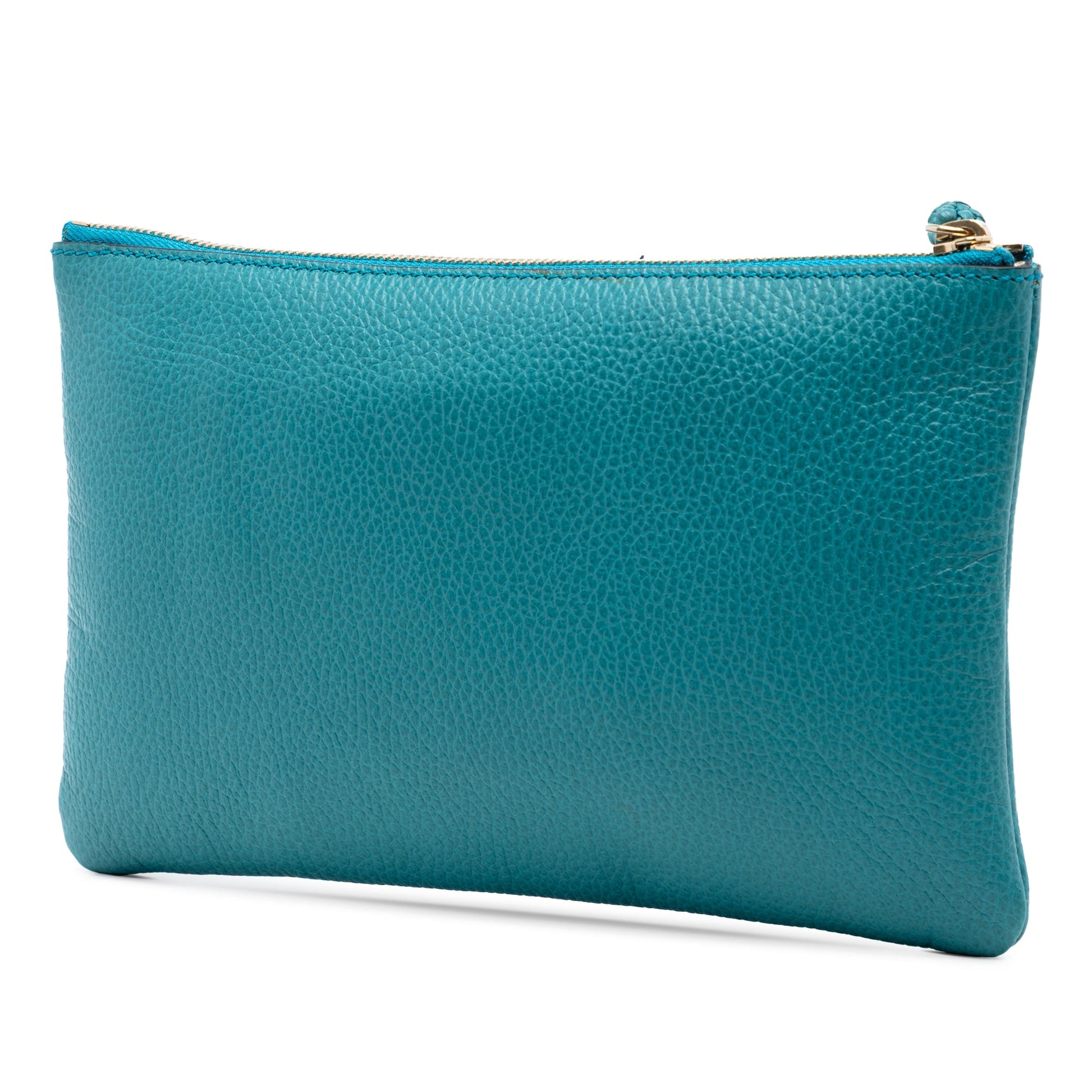 Gucci Calfskin Bamboo Clutch