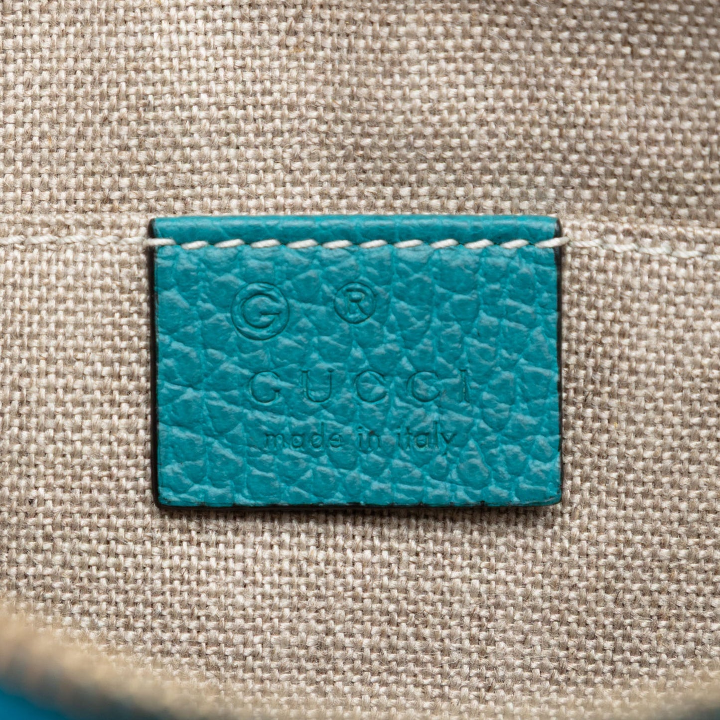 Gucci Calfskin Bamboo Clutch
