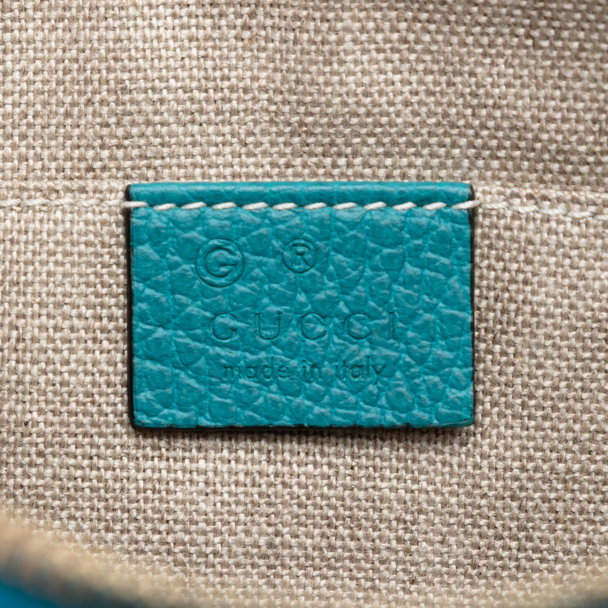 Gucci Calfskin Bamboo Clutch
