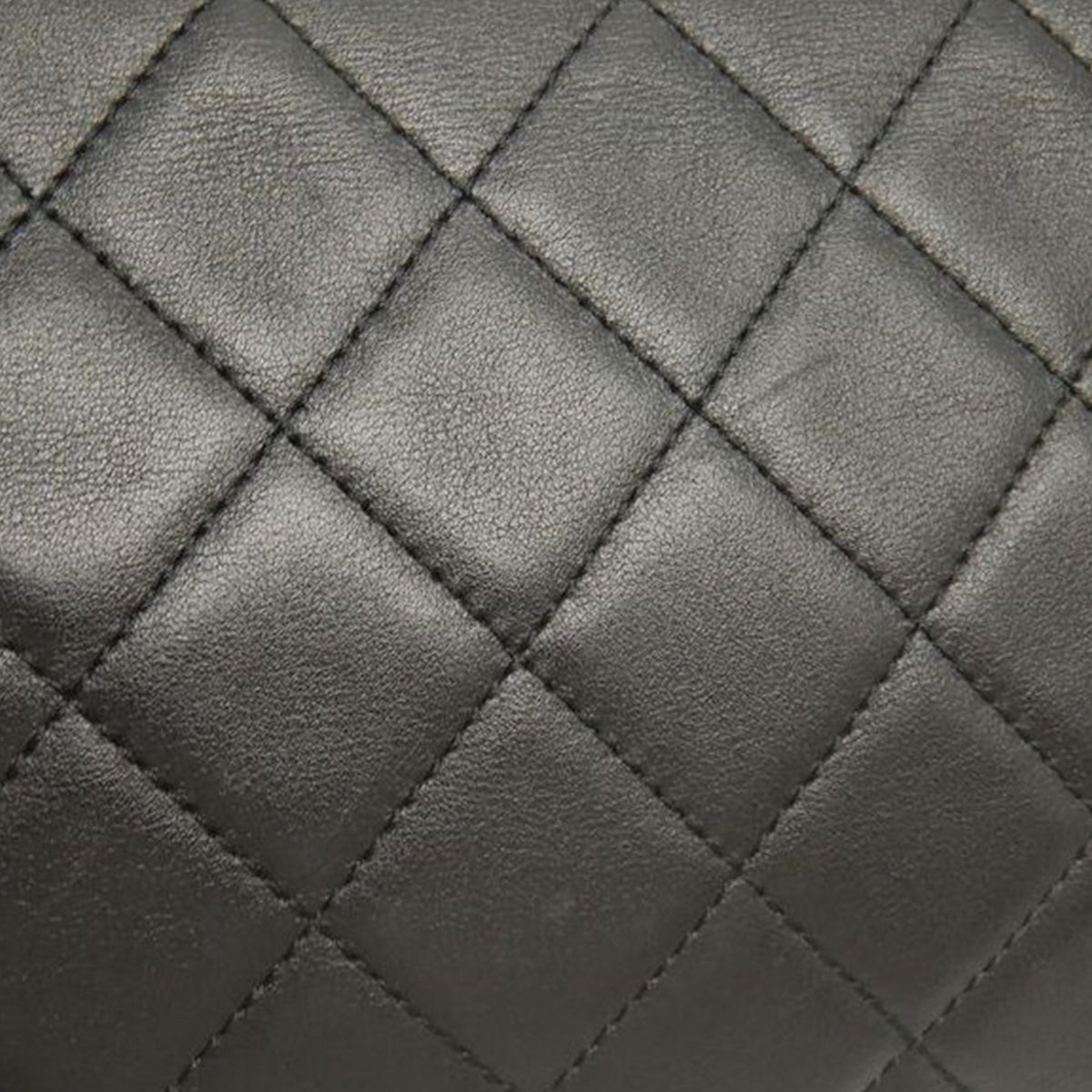 Chanel Medium Quilted Lambskin Logo Enchained Flap