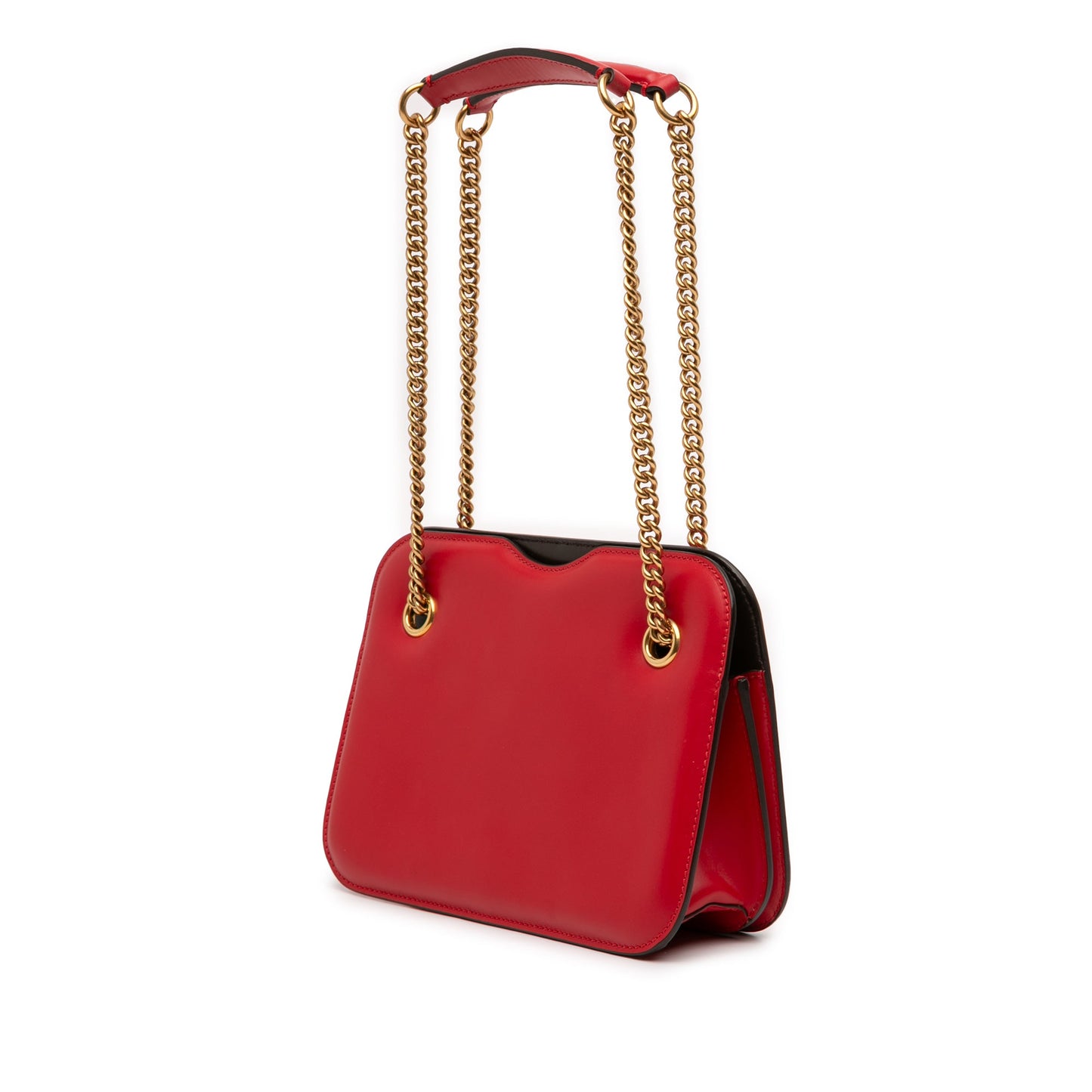 Fendi Calfskin Vitello King Nubuck Pequin Karligraphy Pocket Shoulder Bag