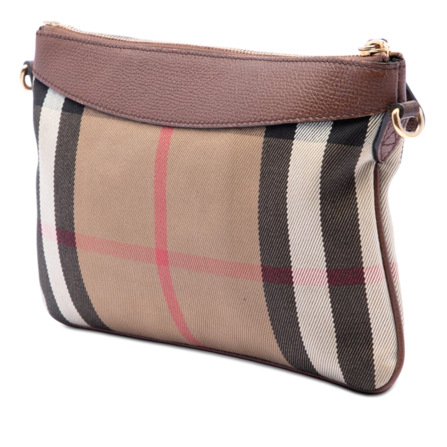 Burberry House Check Canvas Derby Peyton Crossbody