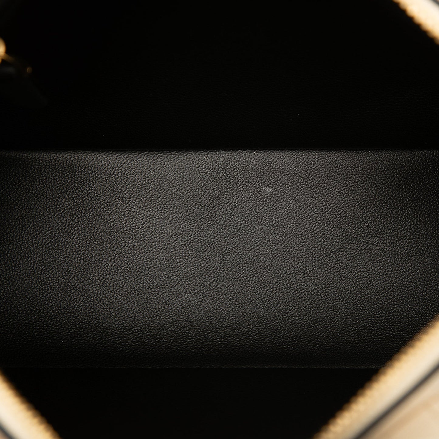 Valentino Bicolor Nappa Vlogo Viva Superstar Handbag