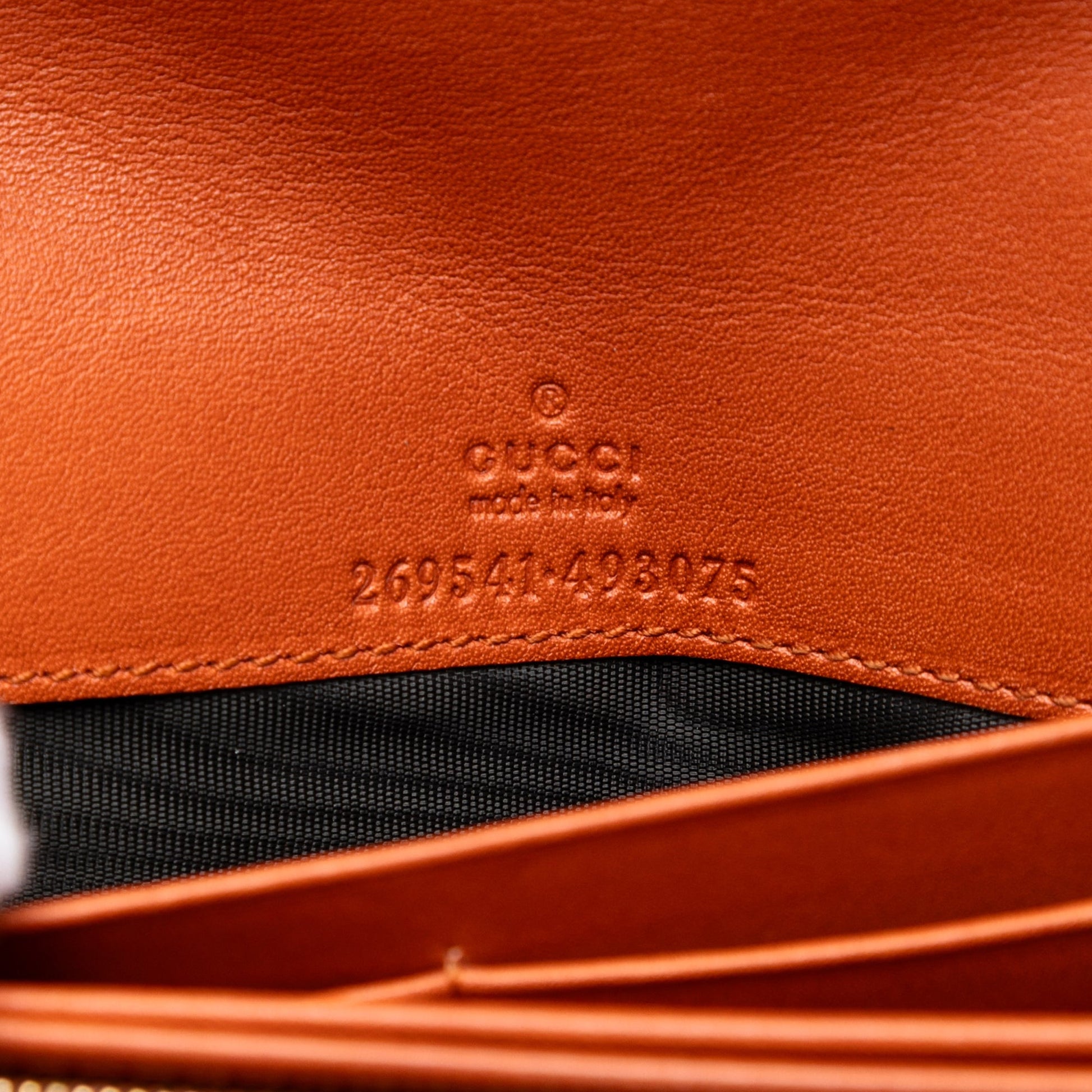 Gucci Guccissima Dice Wallet On Chain