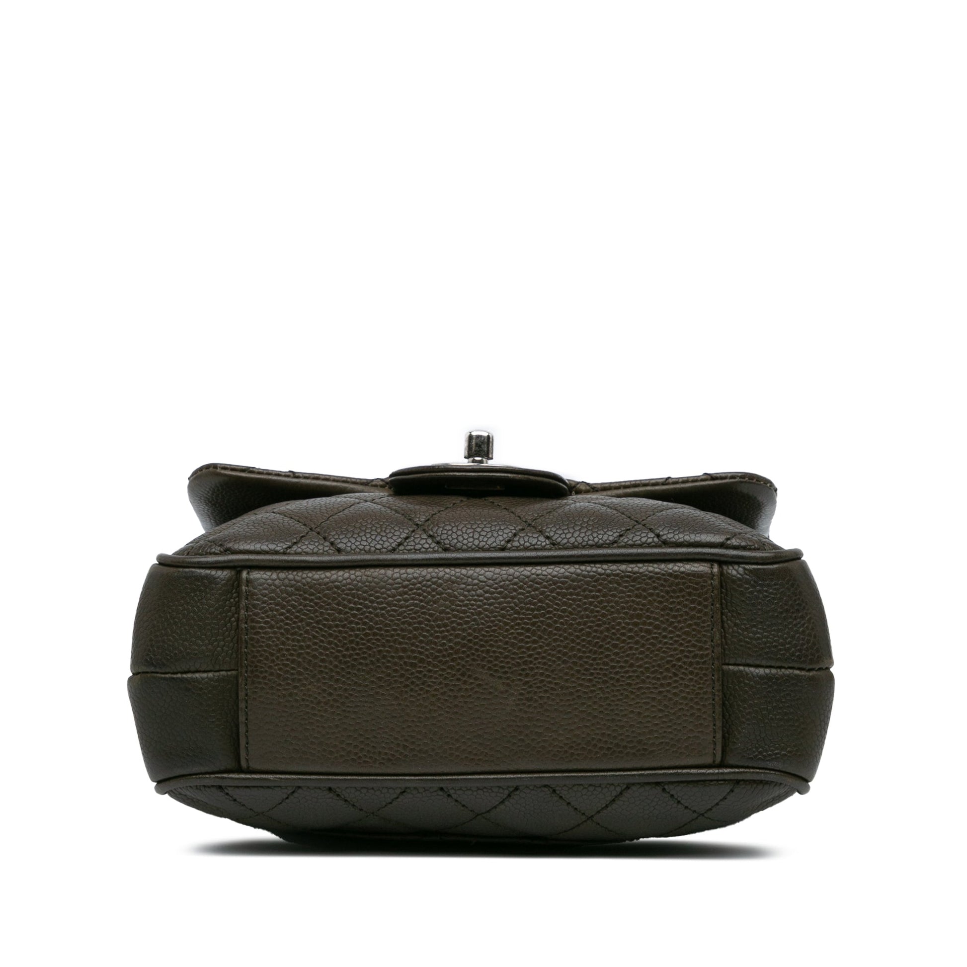 Chanel CC Quilted Caviar Crossbody