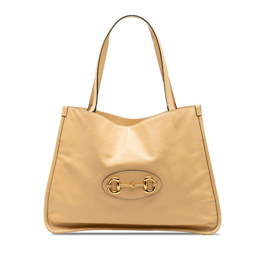 Gucci Medium Leather Horsebit 1955 Tote