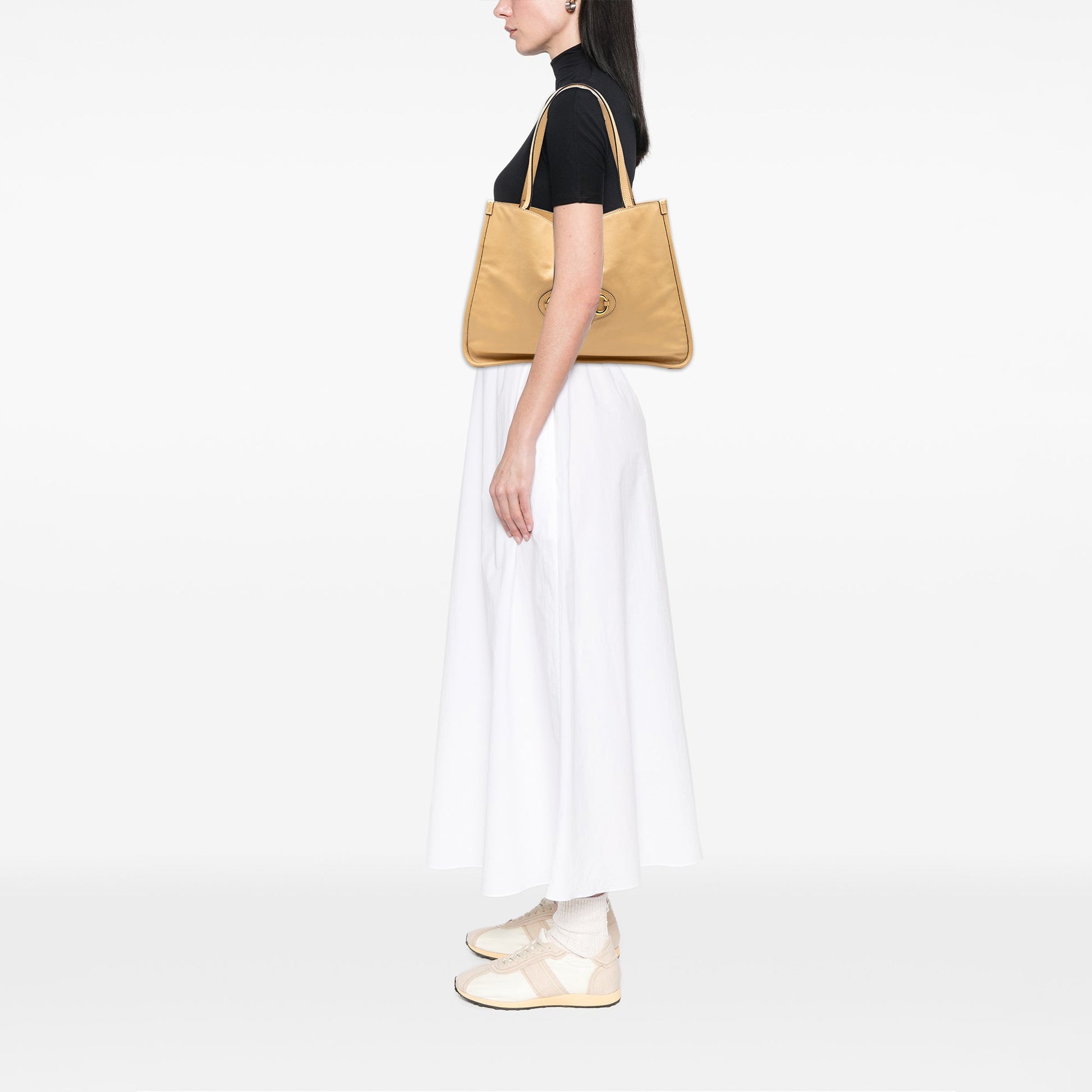Gucci Medium Leather Horsebit 1955 Tote