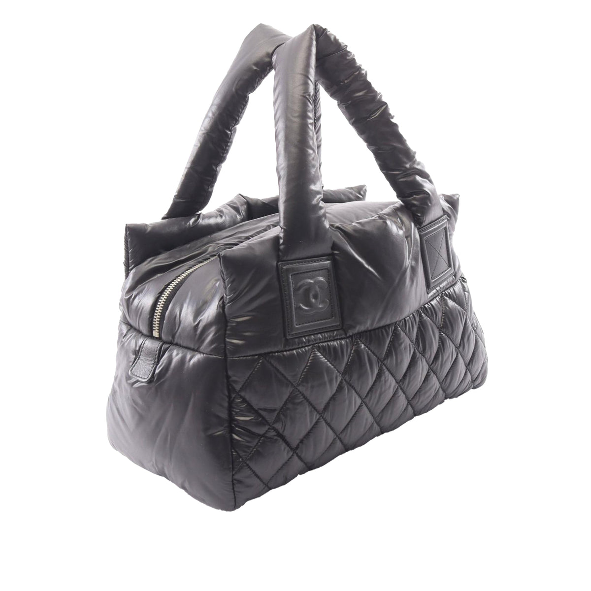 Chanel Small Quilted Nylon Coco Cocoon Tote
