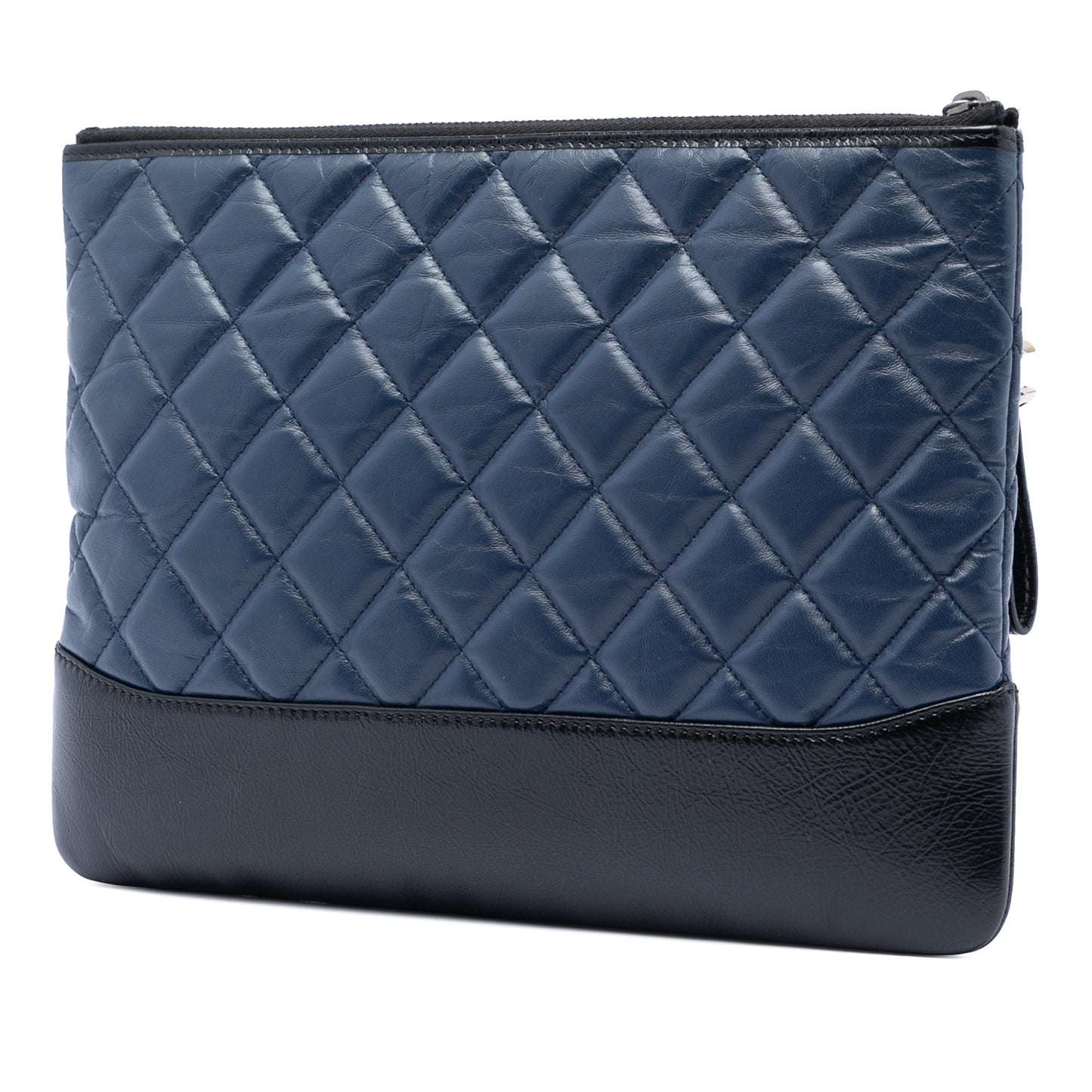 Chanel Medium Aged Calfskin Gabrielle O Case Clutch