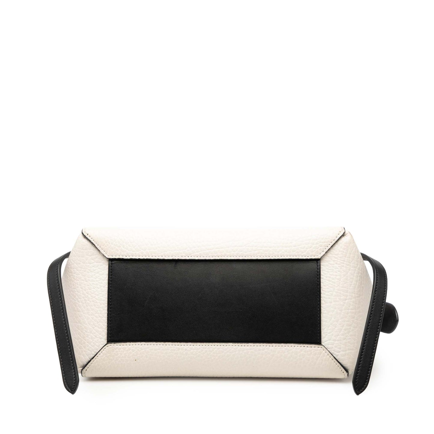 Celine Micro Bicolor Leather Belt Satchel