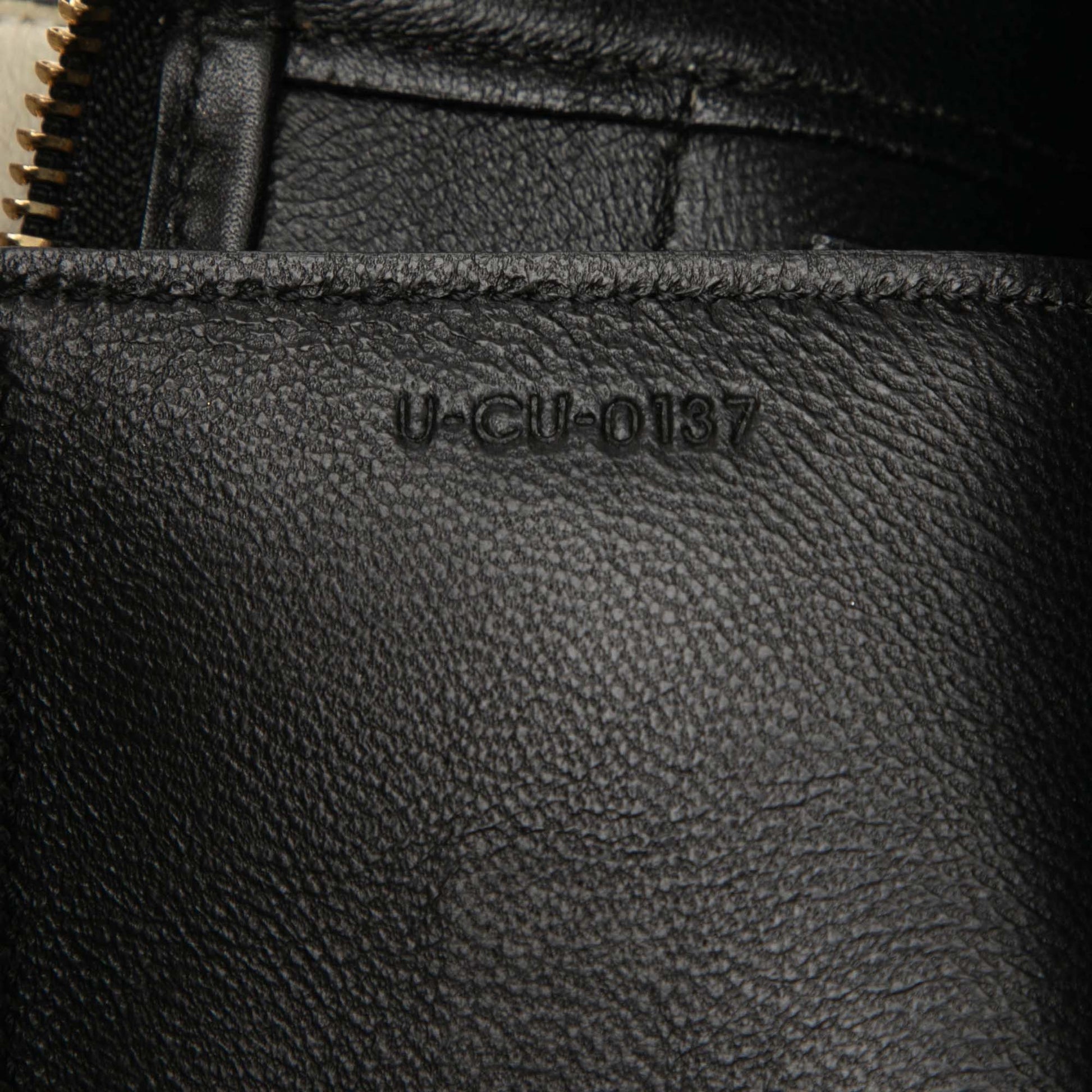 Celine Micro Bicolor Leather Belt Satchel