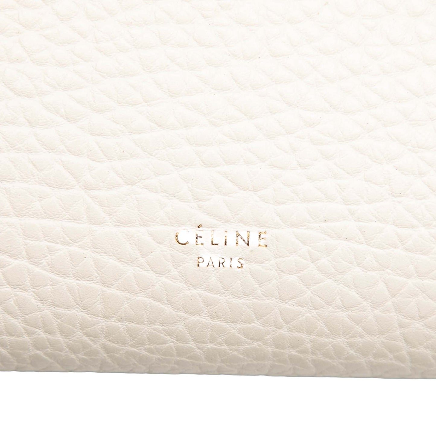 Celine Micro Bicolor Leather Belt Satchel