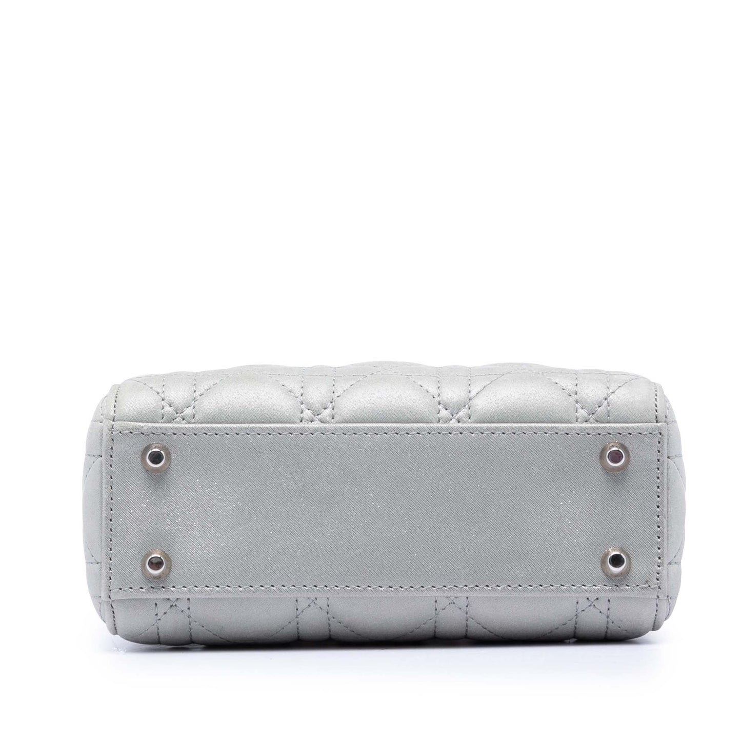 Dior Mini Iridescent Lambskin Cannage Lady Dior