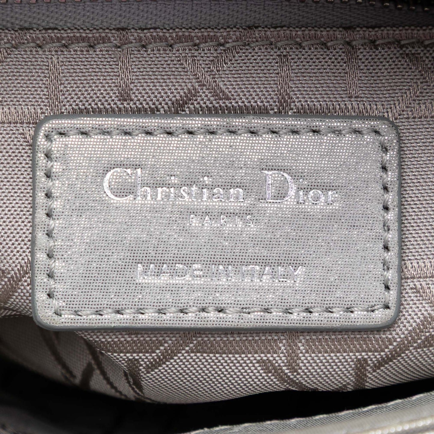 Dior Mini Iridescent Lambskin Cannage Lady Dior